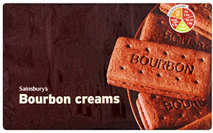 Sainsburys Bourbon Creams 24 x 400g